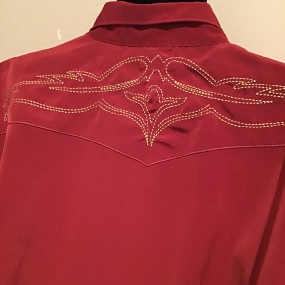 🔥SALE! Vintage  western shirt, material tag missing, size XL, no rips/stains🔥 - Picture 5 of 6